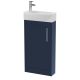 440mm Floor Standing 1-Door Unit & 1TH Basin RH - Hudson Reed JNU2921R Blue, Blue colour ,image 1