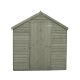 Overlap 7 x 5 Single Door Value Pressure Treated Shed