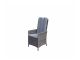 Emily Reclining Dining Chair, Grey colour ,image 1