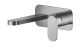 Wall Mounted 2 Tap Hole Basin Mixer With Plate - Nuie BIN728 Black, Black colour ,image 1