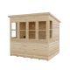 Sun Pent 6 x 6 Single Door Loglap Potting Shed - Style A