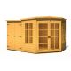 Hampton 7 x 11 Summerhouse with Side Shed