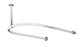 Shower Ring - Hudson Reed LDA009 Chrome, Chrome colour ,image 1