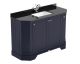 1200mm 4-Door Angled Unit & Marble Top 1TH - Hudson Reed LOF362 Twilight Blue, Blue colour ,image 1