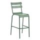 Anzio Aluminium Bar chair Olive Green