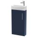 440mm Floor Standing 1-Door Unit & 1TH Basin LH - Hudson Reed JNU2921L Blue, Blue colour ,image 1