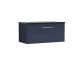 800mm Wall Hung 1-Drawer Vanity & Laminate Worktop - Nuie ARN2925LSB Blue, Blue colour ,image 1