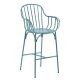 Cellini 1170 x 630 Metal Bar Arm Chair - Vintage Light Blue