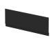 Straight Front Panel & Plinth (1700) - Hudson Reed MPD605N Black, Black colour ,image 1