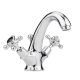 Mono Basin Mixer - Hudson Reed BC405DX Chrome, Black/Chrome colour ,image 1