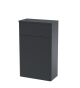 500mm WC Unit - Nuie CLA1441 Black, Black colour ,image 1