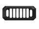 Carlton Black Overflow Cover - Hudson Reed OVFL02C Black, Black colour ,image 1