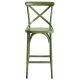 Chia 1160 x 510 Metal Bar Chair - Vintage Green