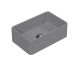 Rectangular Vessel - Hudson Reed NBV379 Matt Grey, Grey colour ,image 1
