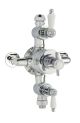 Triple Thermostatic Shower Valve - Nuie A3057E Chrome, Chrome colour ,image 1