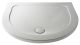 D Shape Shower Tray 1050mm - Hudson Reed NTP095 White, White colour ,image 1