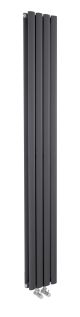 Compact Designer Radiator - Hudson Reed HRE009 Anthracite, Anthracite colour ,image 1