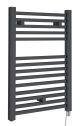 Electric Radiator - Hudson Reed HL152 Anthracite, Chrome colour ,image 1