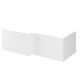 700mm Shower Bath End Panel - Hudson Reed OFF179 Gloss White, White colour ,image 1