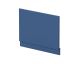 750mm Bath End Panel - Hudson Reed MOF371 Satin Blue, Blue colour ,image 1