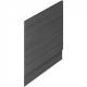 750 Bath End Panel & Plinth - Hudson Reed OFF571 Grey, Grey colour ,image 1