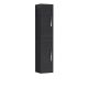 300mm Tall Unit (2 Door) - Nuie MOD662 Charcoal Black, Black colour ,image 1