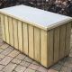 Pressure Treated Log Box