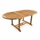King John TK Extendable Wooden Dining Table - Neutral