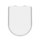 D Shaped Soft Close Toilet Seat - Hudson Reed NTS004W White, White colour ,image 1