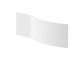 1500mm B shaped front panel - Nuie WBB202 White, White colour ,image 1
