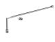Support Bar Kit - Nuie FIX023 Chrome, Polished Chrome colour ,image 1
