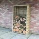 Tall Pressure Treated Wall Log Store