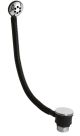 Push Button Bath Waste - Hudson Reed EK321 Chrome, Chrome colour ,image 1
