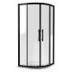 Apex 1000mm Quadrant - Hudson Reed M1000QBP-E8 Black, Black colour ,image 1