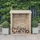 Heavy Duty Logstore 4 X 5 (Height Ft X Width Ft) By Churnet Valley