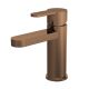 Mono Basin Mixer with Push Button Waste - Nuie ARV1505 Brass, Brass colour ,image 1