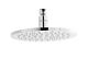 Round LED Fixed Head - Nuie STY069 Chrome, Chrome colour ,image 1