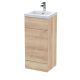 400mm Vanity Unit & Basin - Hudson Reed CBI3023 Oak, Oak colour ,image 1
