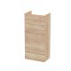 400mm Vanity Unit - Compact - Hudson Reed OFF3003 Oak, Oak colour ,image 1