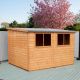 Norfolk 10 x 8 Single Door Loglap Shed - Style B