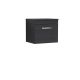 500mm Wall Hung Vanity With Worktop - Nuie ATH012W Charcoal Black, Hacienda Black colour ,image 1