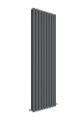Vertical Double Panel Radiator 1800 x 528 - Hudson Reed HLA81 Anthracite, Anthracite colour ,image 1