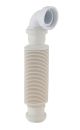 Waste Trap For Furniture Basins - Hudson Reed E325 White, Chrome colour ,image 1