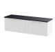1200 Wall Hung 2-Drawer Vanity & Laminate Worktop - Hudson Reed DFF194LSB2 White, White colour ,image 1