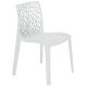 Neptune Plastic Garden Chair - Bianco White