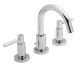 3 Tap Hole Basin Mixer - Hudson Reed TEL337 Chrome, Chrome colour ,image 1