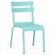 Anzio 855 x 590 Metal Side Chair - Blue