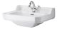 560mm Basin (1 Tap Hole) - Hudson Reed NCS884A White, White colour ,image 2