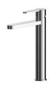 High-Rise Mono Basin Mixer (No Waste) - Nuie ARV370 Chrome, Chrome colour ,image 1