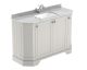 1200mm 4-Door Angled Unit & Marble Top 1TH - Hudson Reed LOF460 Timeless Sand, Grey colour ,image 1